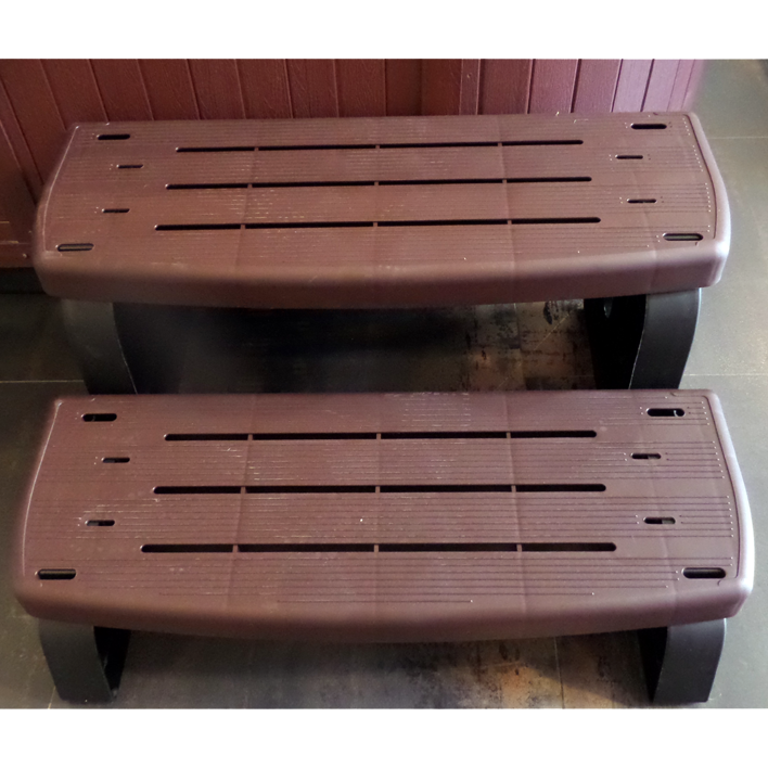 Ступени для СПА-бассейна пластиковые Mahogany (рис.2) Ступени для СПА-бассейна пластиковые Mahogany (рис.2)